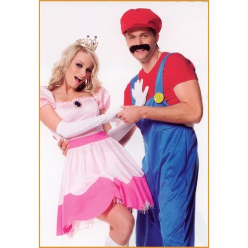 princess peach costume ideas. -Mario and Princess Peach.
